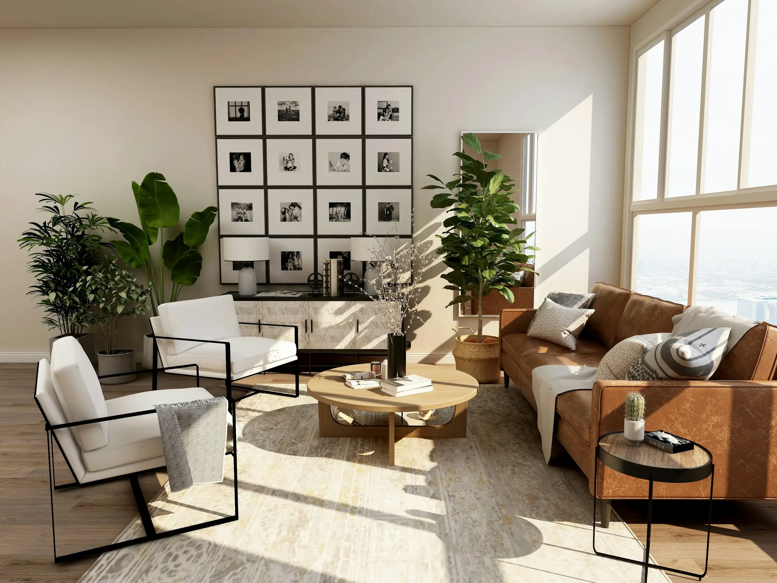 Design-led living room by Vibgyor Interiors, interior designers in Indiranagar, Bangalore
